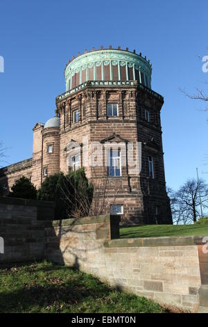 Esterno del Royal Observatory Edinburgh Scozia Novembre 2014 Foto Stock