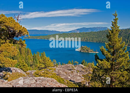 South Lake Tahoe di Emerald Bay State Park, California Foto Stock