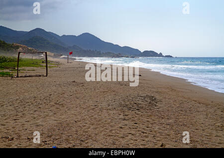 Arrecifes Beach, Tayrona Parco Nazionale Foto Stock