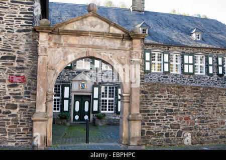 Holtzbrinck Castello, Altena, Renania settentrionale-Vestfalia, Germania, Europa, Burg Holtzbrinck, Altena, NRW, Nordrhein Westfalen, Deutsch Foto Stock