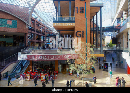 Centro commerciale Cabot Circus a Bristol, Inghilterra, Regno Unito, Europa Foto Stock