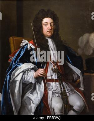 ActiveMuseum 0003725.jpg / Sidney Godolphin, 1° Conte di Godolphin, 1710 - Sir Godfrey Kneller 22/01/2014 - / XVIII secolo Collezione / Museo attivo Foto Stock