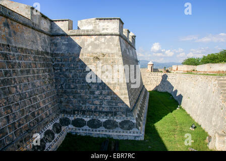Castillo de San Pedro del Morro di Santiago de Cuba, Cuba Foto Stock