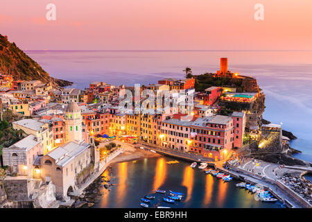 Le Cinque Terre Liguria Italia. Foto Stock