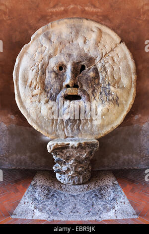 La Bocca della Verità. Roma, Italia Foto Stock