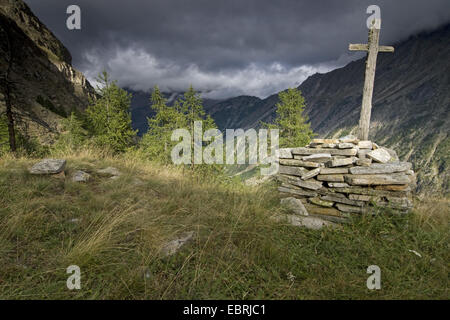 Alpe Toules, Italia, Piemonte, il Parco Nazionale del Gran Paradiso Foto Stock