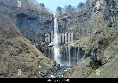 Questa immagine di Kegon cade è stato preso in Nikko, Giappone. Foto Stock