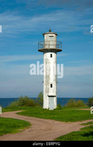 Nina faro del Lago Peipus, Estonia, Alatskivi Parrocchia Foto Stock