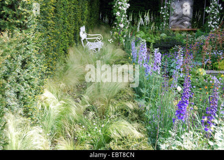 Confine erbacee, il Daily Telegraph mostra giardino, RHS Chelsea Flower Show 2007, London, Regno Unito Foto Stock