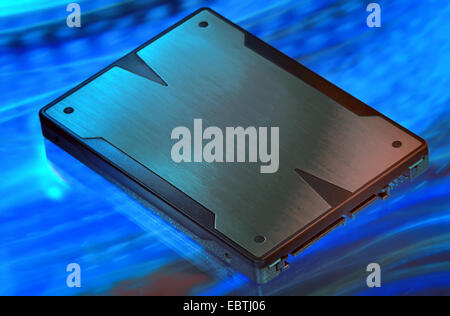 Velocità di storage per unità SSD Foto Stock