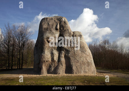 Opera d'arte 'Monument per un futuro già dimenticato' , in Germania, in Renania settentrionale-Vestfalia, la zona della Ruhr, Gelsenkirchen Foto Stock