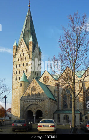Cattedrale di Paderborn, in Germania, in Renania settentrionale-Vestfalia, Paderborn Foto Stock
