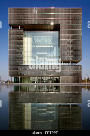 ThyssenKrupp quartier generale Q1, in Germania, in Renania settentrionale-Vestfalia, la zona della Ruhr, Essen Foto Stock