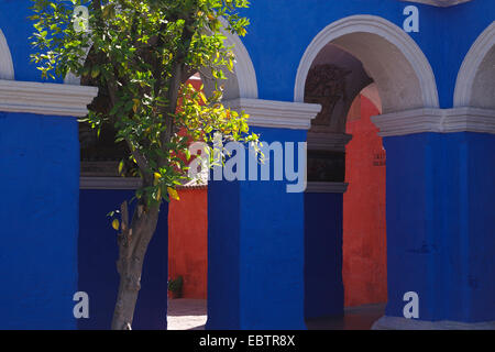 Il monastero di Santa Catalina, Perù Foto Stock