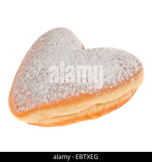 A forma di cuore ciambella di gelatina Foto Stock