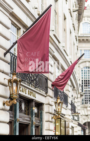 Hotel Cafe Royal è un hotel di lusso su Regent Street, Londra. Foto Stock
