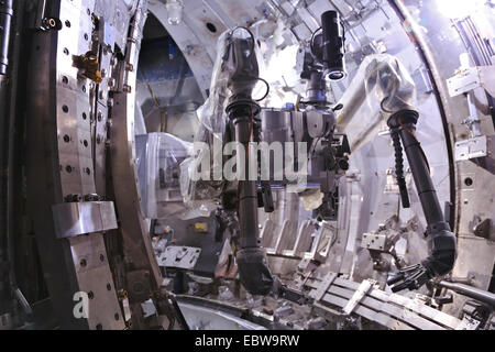 Reattore di fusione simulatore, utilizzati per la formazione, al JET di Culham Centro per l'energia di fusione, Abingdon, Oxfordshire. Foto Stock