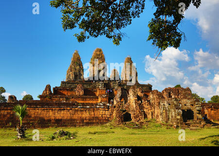 Pre Rup, tempio Khmer di Angkor, Siem Reap, Cambogia. Foto Stock