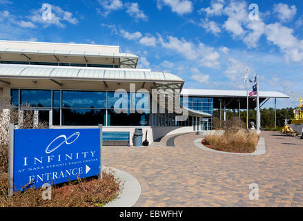 La Infinity Science Center presso la John C Stennis Space Center, Contea di Hancock, Mississippi, STATI UNITI D'AMERICA Foto Stock