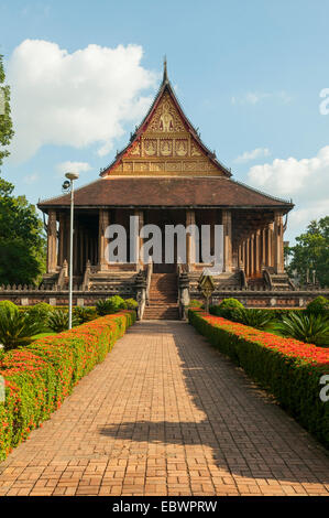 Ho Wat Phra Keo, Vientiane, Laos Foto Stock