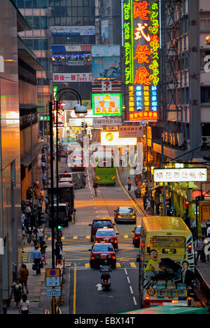 Isola di Hong Kong, Cina, Hong Kong Foto Stock