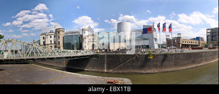 Imhoff museo del cioccolato e sportiva tedesca Olimpiadi e Museo sul Rheinauhafen-penisola, in Germania, in Renania settentrionale-Vestfalia, Rheinauhafen, Colonia Foto Stock