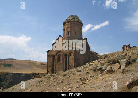 San Gregorio Chiesa nelle rovine di Ani, il abandonned storica capitale armena, Turchia Foto Stock