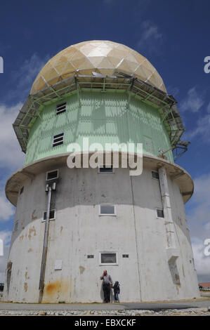 Vecchio planetario in Serra da Estrella, Portogallo, Naturpark Serra da Estrella Foto Stock