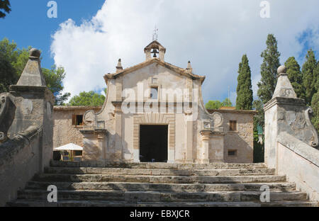 Chiesa di Calvari Pollenca Mallorca Spagna Spain Foto Stock