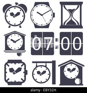 Impostazione orologio Foto Stock