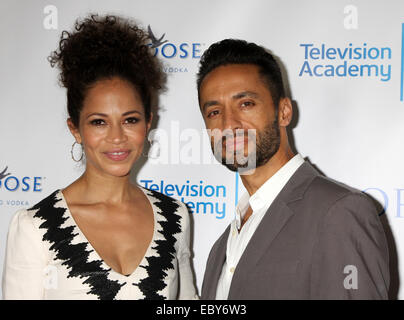 Il 7° Television Academy onori tenutasi al SLS Hotel - Arrivi con: Sherri Saum,Kamar de los Reyes dove: Los Angeles, California, Stati Uniti quando: 01 Giu 2014 Foto Stock