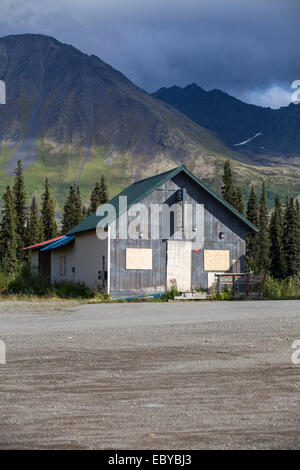 Un gigante Alaskan Igloo, Cantwell., Alaska, STATI UNITI D'AMERICA Foto Stock