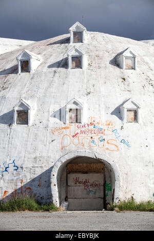 Un gigante Alaskan Igloo, Cantwell., Alaska, STATI UNITI D'AMERICA Foto Stock