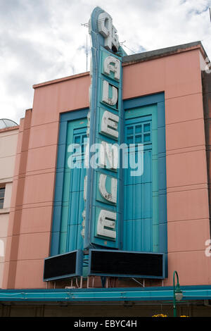 La quarta Avenue Theatre, noto anche come l'edificio Lathrop, un cinema ad Anchorage in Alaska, STATI UNITI D'AMERICA Foto Stock