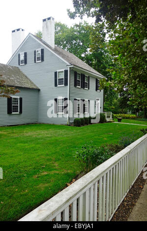 Scena di strada in sag harbor long island New York Foto Stock