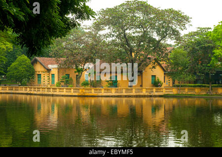 Ho Chi Minh's House, Hanoi, Vietnam Foto Stock