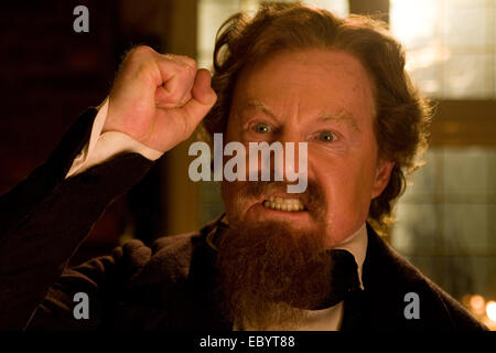 Derek Jacobi, che interpreta la parte di Charles Dickens e il barbone in "l'enigma" Foto Stock