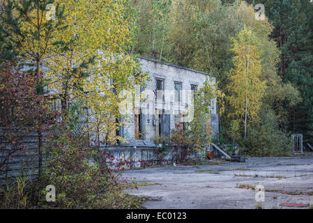 Giove in fabbrica pripjat città abbandonate Chernobyl Zona di esclusione, Ucraina Foto Stock