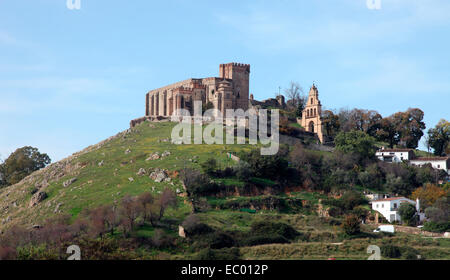 Aracena Castello, Andalusia. Foto Stock