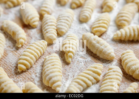 Gnocchi close up Foto Stock