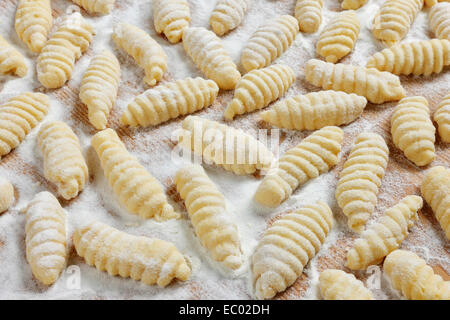 Gnocchi close up Foto Stock