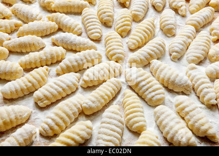 Gnocchi close up Foto Stock