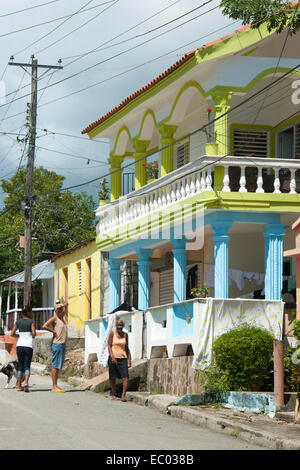 Dominikanische Republik, Halbinsel Samana, Sanchez Foto Stock