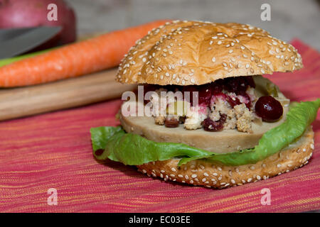 Il tofu Turchia avanzi Foto Stock