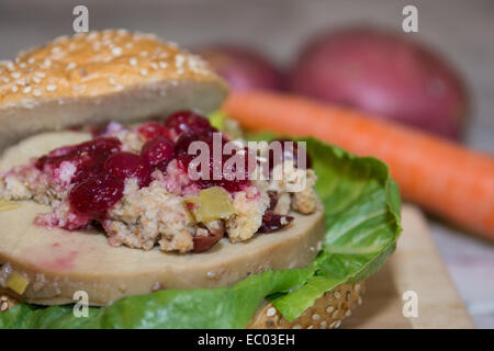 Il tofu Turchia avanzi Foto Stock