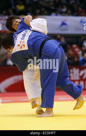 Tokyo Metropolitan Gymnasium, Tokyo, Giappone. Il 7 dicembre, 2014. Nami Inamori (JPN), 7 dicembre 2014 - Judo : IJF Grand Slam Tokyo 2014 Internazionale Torneo Judo donna 78kg Semifinale a Tokyo Metropolitan Gymnasium, Tokyo, Giappone. © AFLO SPORT/Alamy Live News Foto Stock