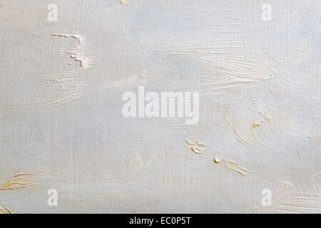 Olio astratto texture dipinta su tela Foto Stock