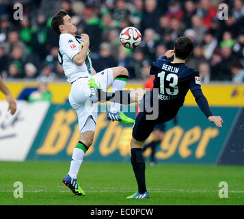 Moenchengladbach, Germania. 6 dicembre, 2014. 1. Fussball-Bundesliga, Tedesco Football League 2014/2015 giornata 14, Borussia Mšnchengladbach (Moenchengladbach, Gladbach) vs Hertha BSC Berlin --- © kolvenbach/Alamy Live News Foto Stock