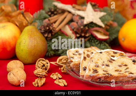 Decorazione di Natale, tempo di avvento, Foto Stock