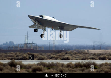 X-47B Unmanned Combat Air System aeromobile Foto Stock